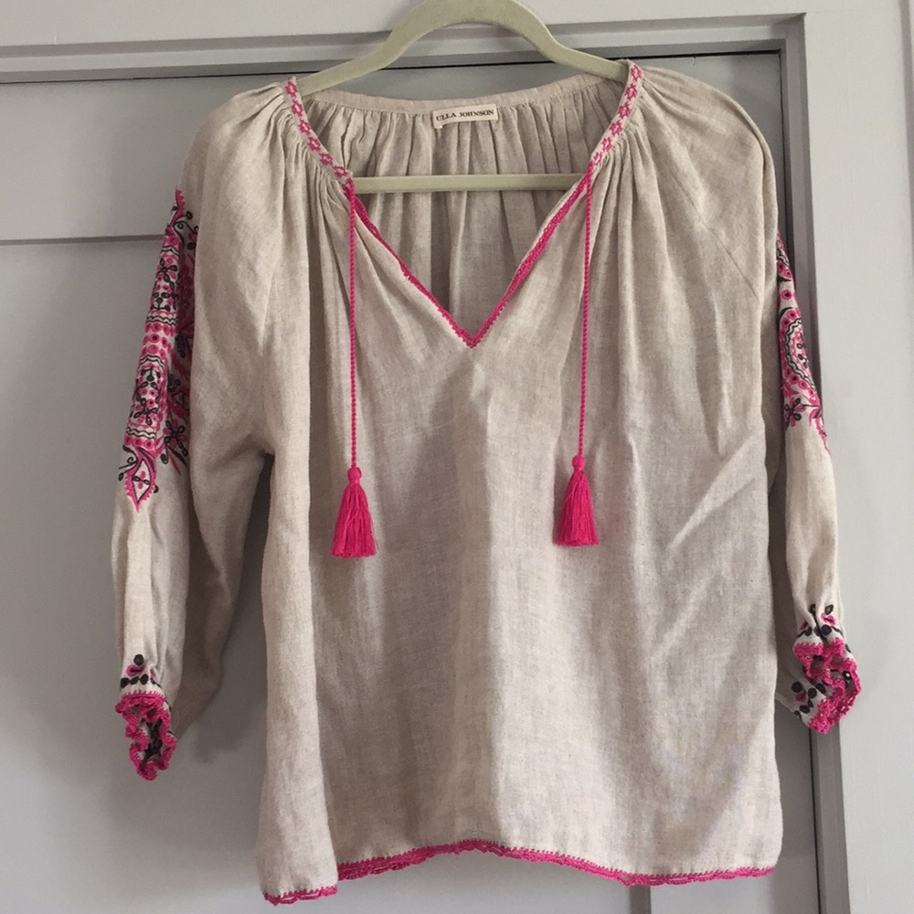 Ulla Johnson peasant blouse size 0